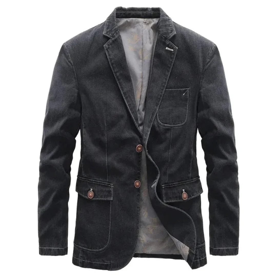 Demian | Sawyer Vintage Wash Denim Jacket