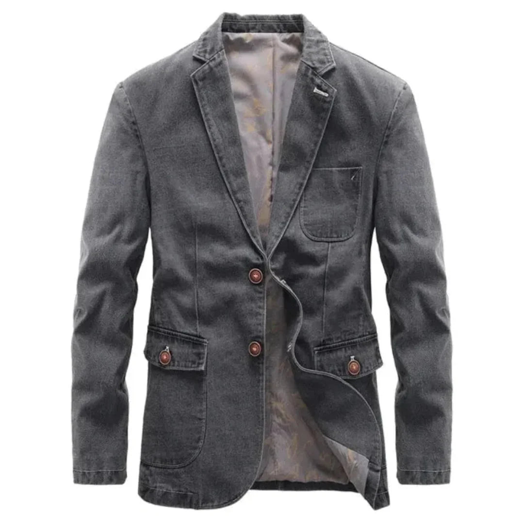Demian | Sawyer Vintage Wash Denim Jacket