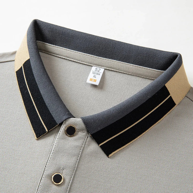 Innis | Polo shirt with contrasting finishes
