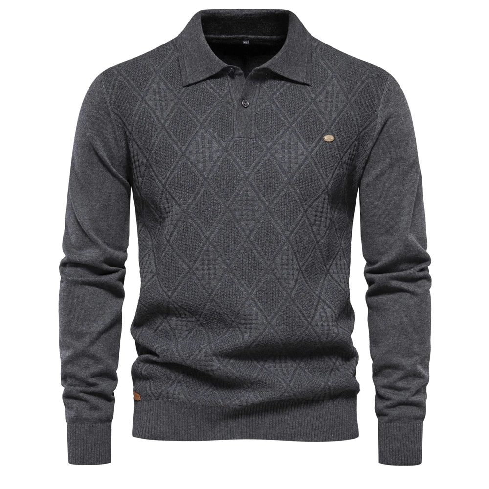 Norman® | Classic Cotton Polo Sweater
