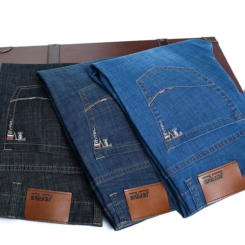 Indigo | Casual Straight Denim Jeans