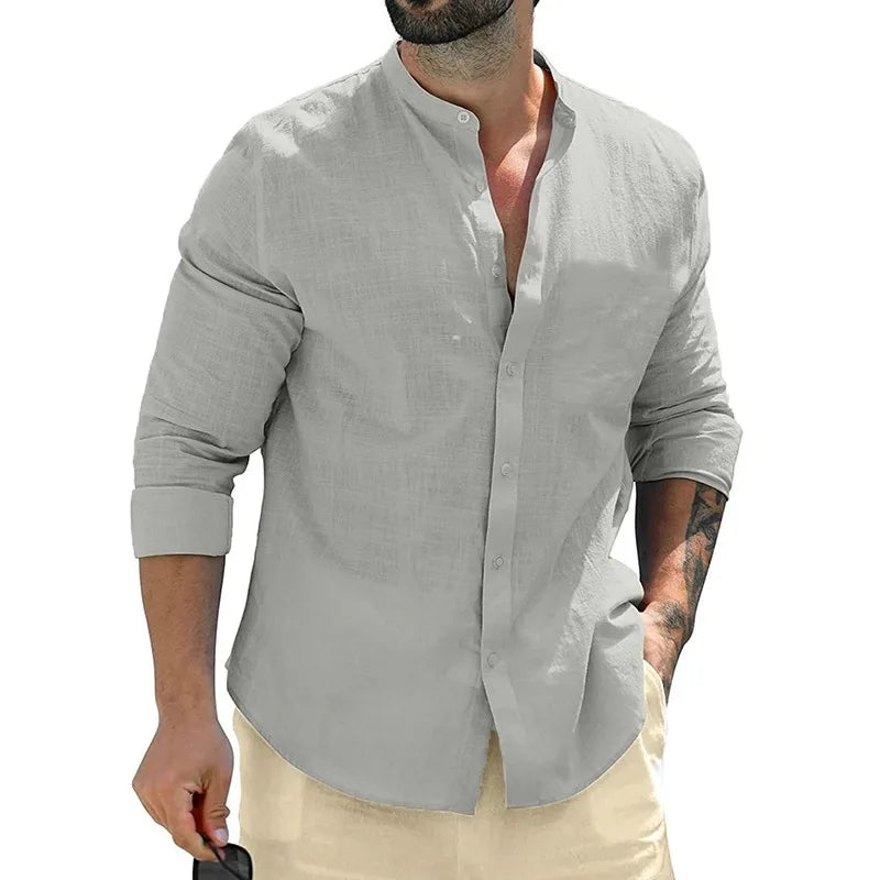Lazar® | Men'S Linen Shirt