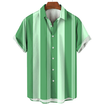 Corbin | Striped Short Sleeved Summer Shirt