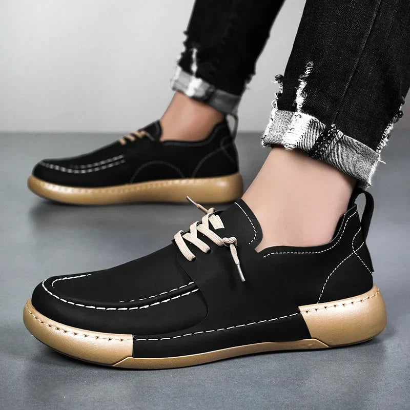 Donald | Classic Italian Leather Sneakers