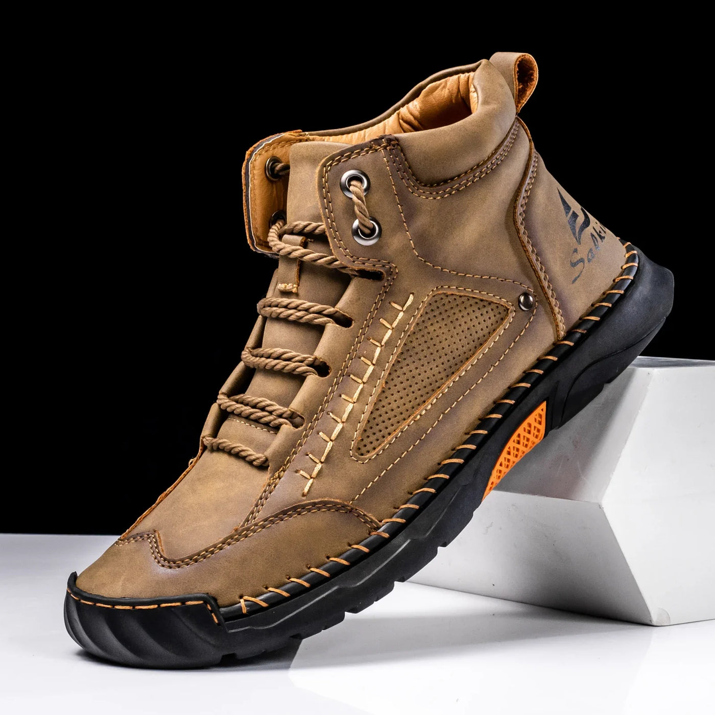 Ermenegildo® | Leather High Top Shoes