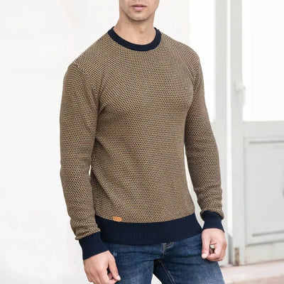 Ismael® | Sweater With Geometric Pattern