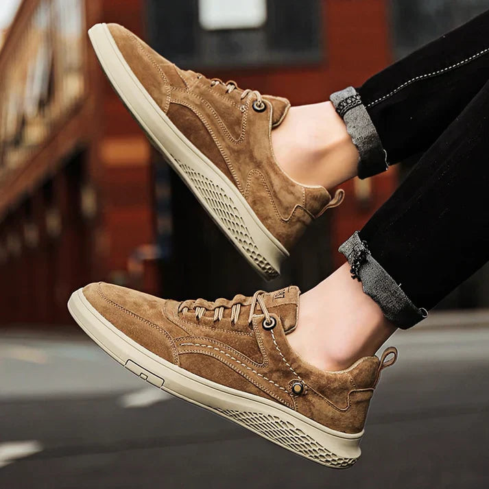 Alan® | Genuine Suede Sneakers