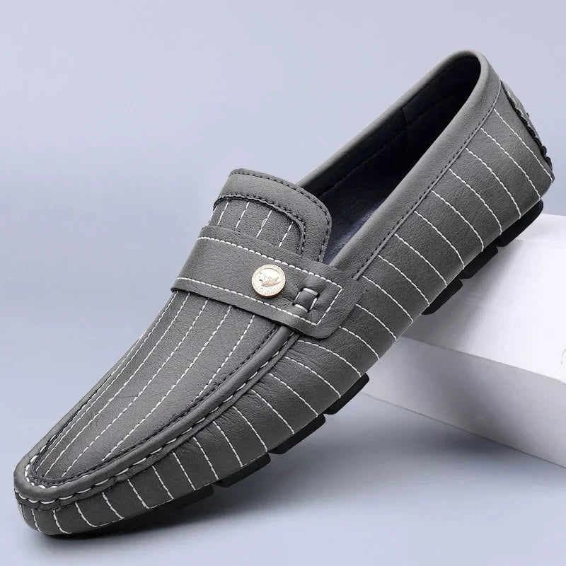 Nestor | Chic Leather Loafers