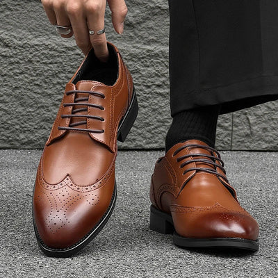 Zafar® | Pasera Genuine Leather Oxfords