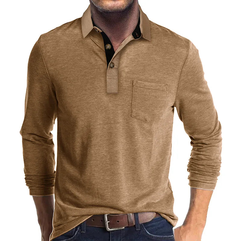 Ian® | Long Sleeve With Buttons & Chest Pocket