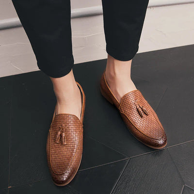 Jack | Lombardi Woven Tassel Loafers