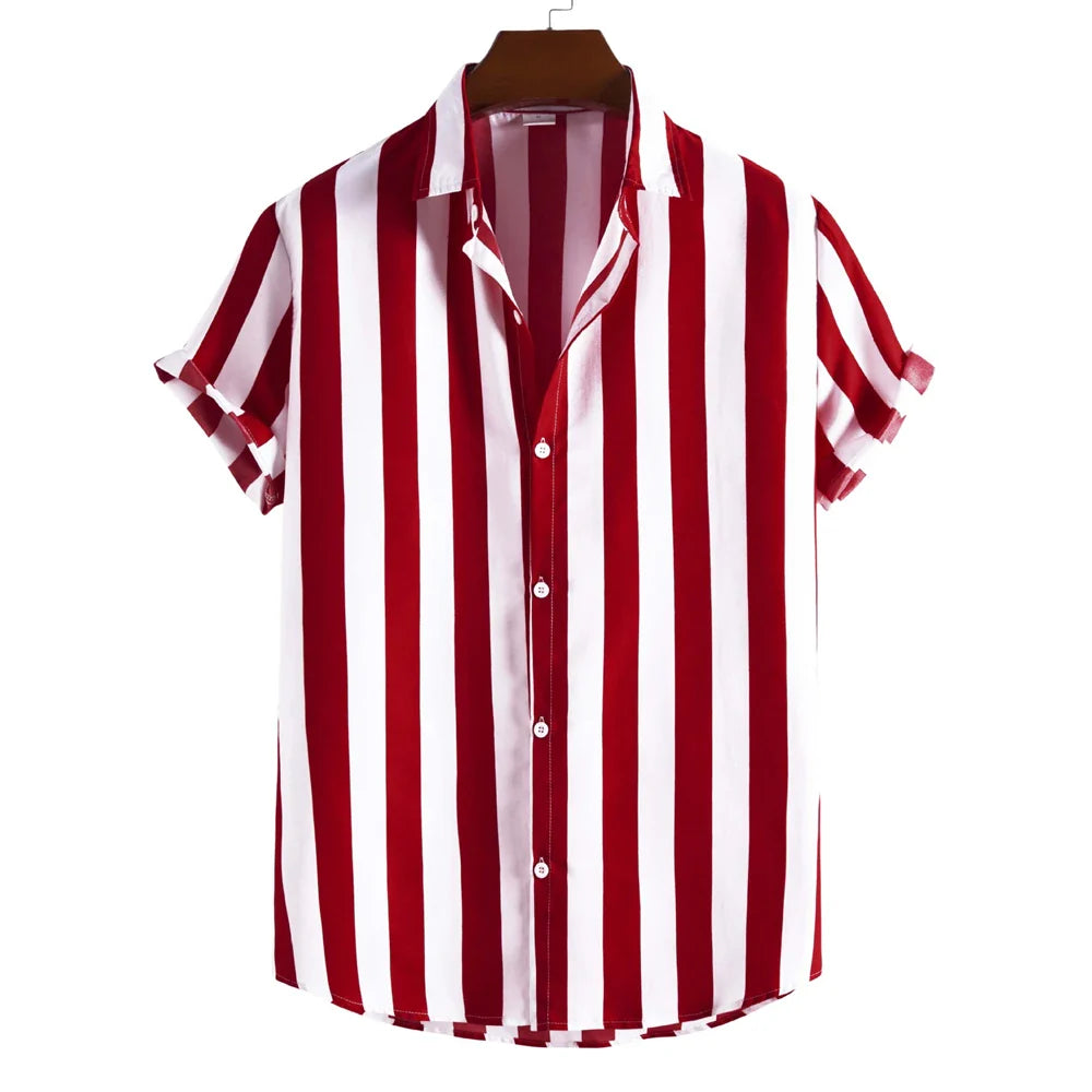 Corbin | Striped Short Sleeved Summer Shirt