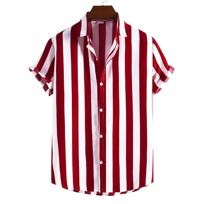 Corbin | Striped Short Sleeved Summer Shirt