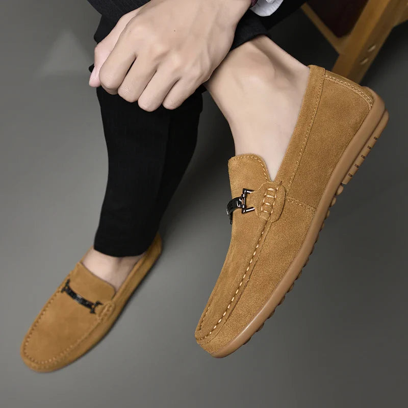 Amit® | Carter Suede Loafers