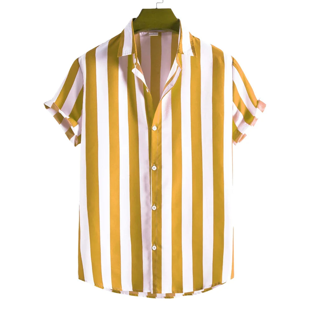 Corbin | Striped Short Sleeved Summer Shirt