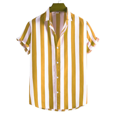 Corbin | Striped Short Sleeved Summer Shirt