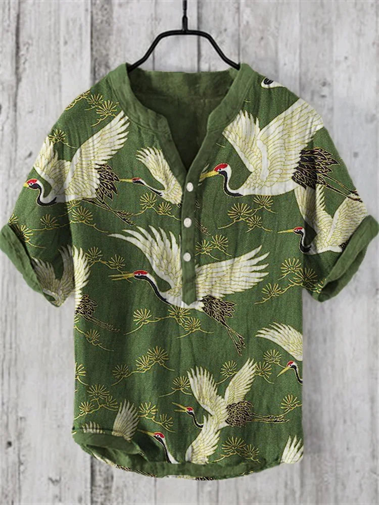 Dexter® | Comfortable And Stylish Short-Sleeved Japanese Men'S Shirt