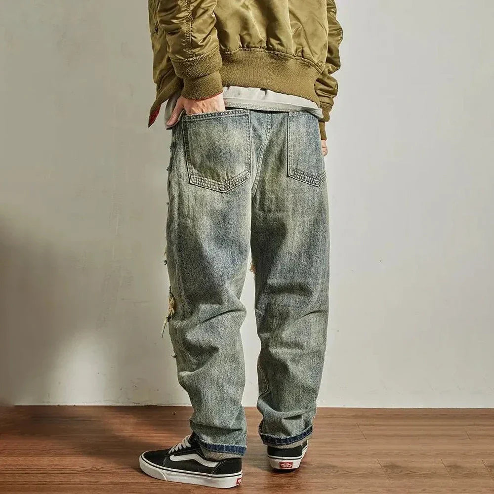 Kingsley® | Ripped Denim Jeans