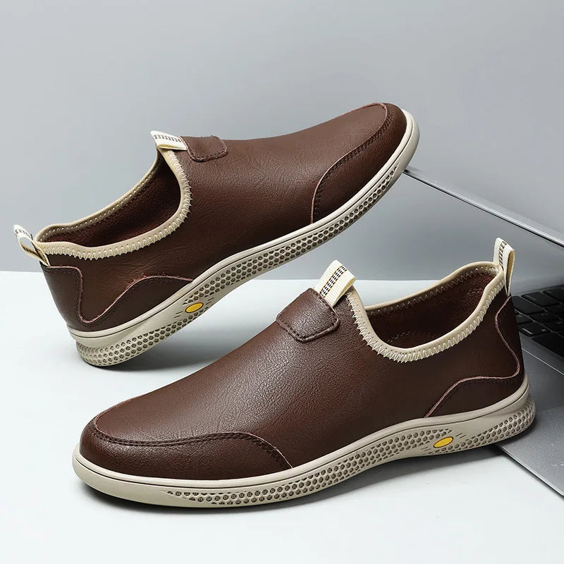 Vital® | Onur Genuine Leather Loafers