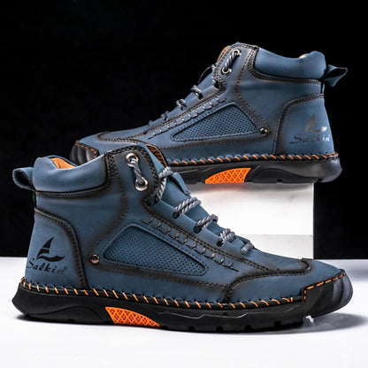 Ermenegildo® | Leather High Top Shoes