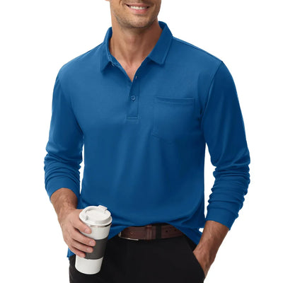 Conrad® | Men'S Polo Shirt Long Sleeves
