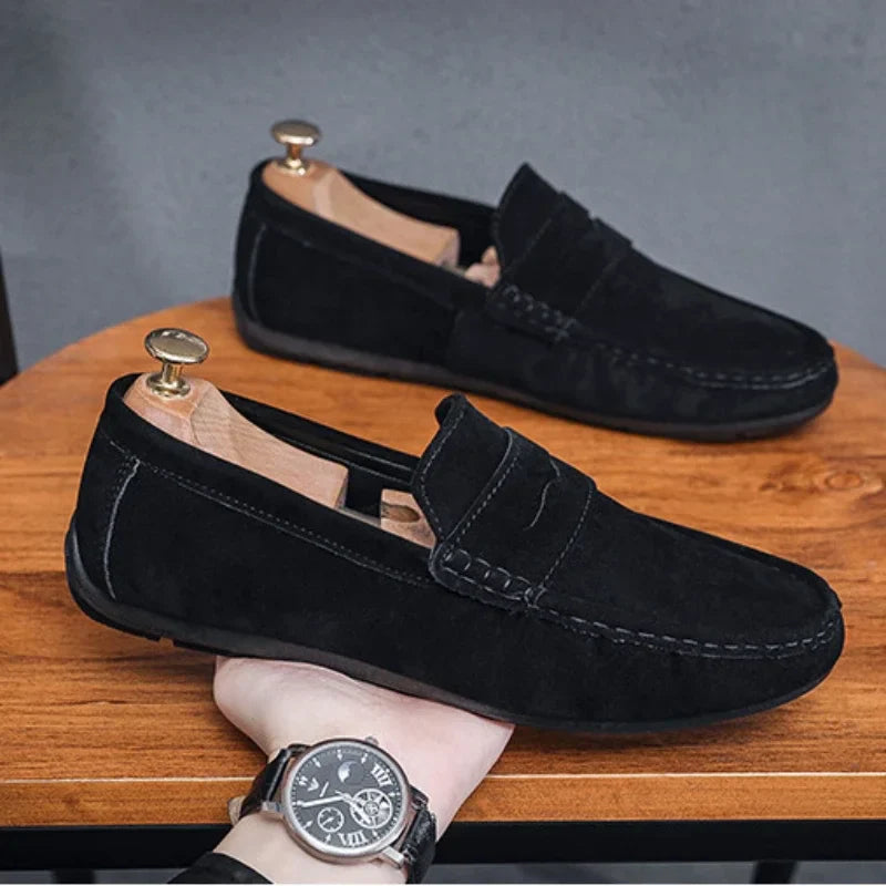 Harold | Lightweight Suede Men's Loafers
