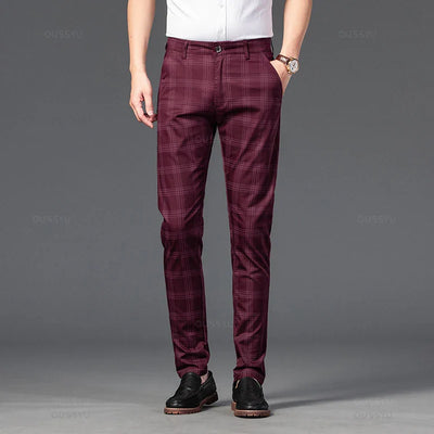 Vernon | Elegant Plaid Pants
