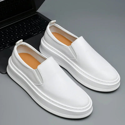 Eric | Leather Slip-On Shoes