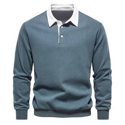 Caden® | Premium Cotton Sweater With Collar