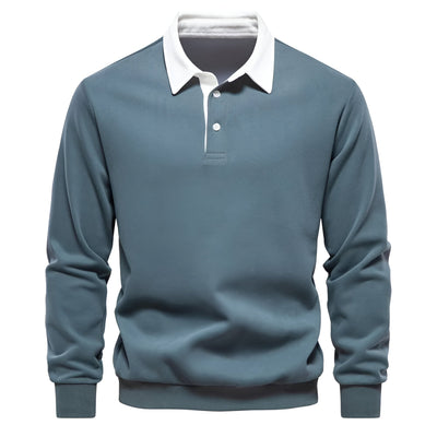 Alexander® | Stylish polo collar sweater