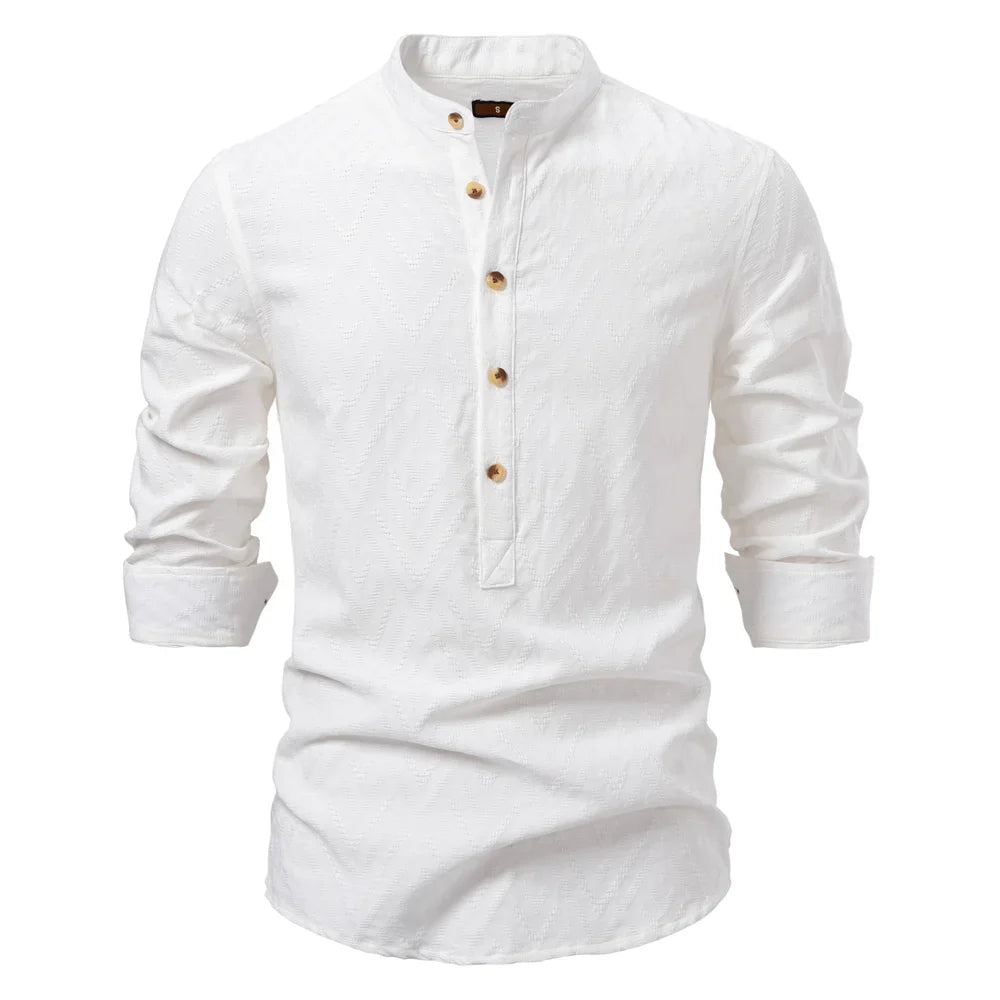 Lenard® | Luxury Cotton Men'S Shirt