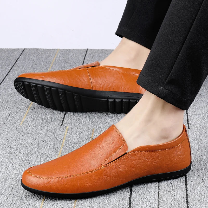 Quetzal® | Halcon Genuine Leather Loafer
