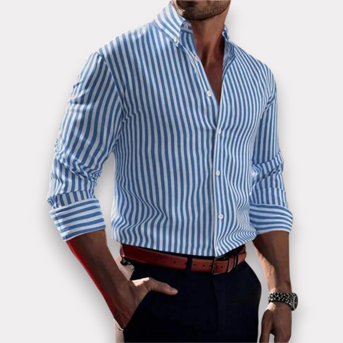Valerio | Marseille Stripe Shirt
