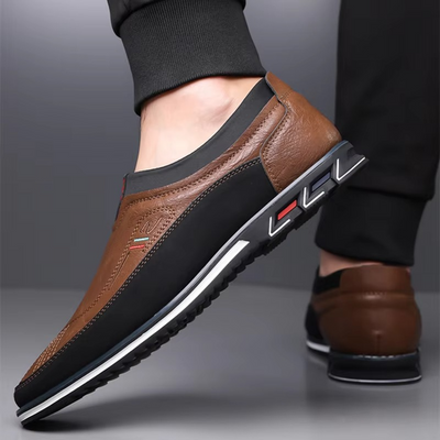 Edwin | Leather Slip-On Business Shoes