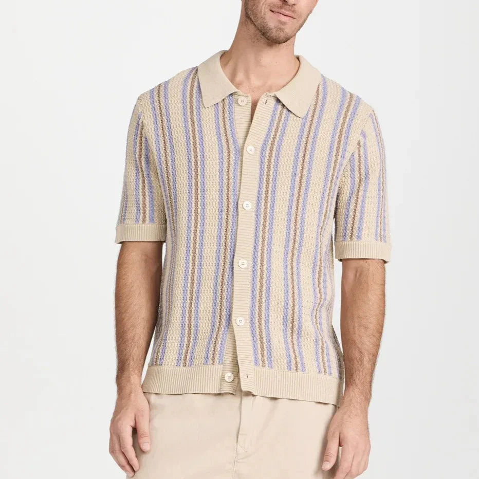 Darren® | Stripe Knit Polo