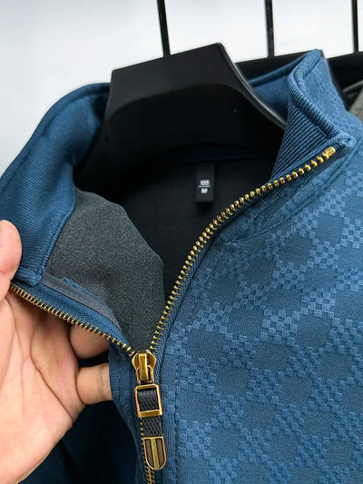 Cormac® | Luxury Cardigan With Standing Collar For Men