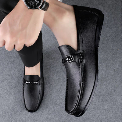 Elijah® | Leather Loafers For Men Business And Wedding Shoes