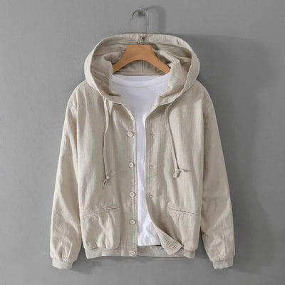 Ezra® | Linen Hoodie