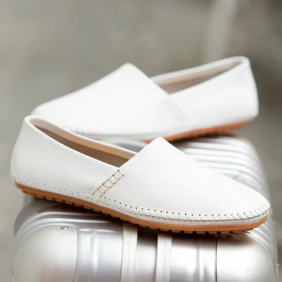 Gordon | Light Leather Loafers