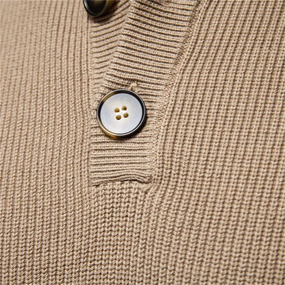 Joshua® | Men'S Sweater With Button Design