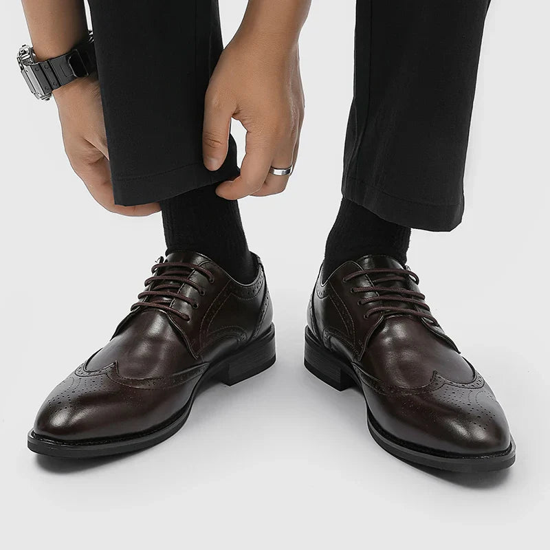 Zafar® | Pasera Genuine Leather Oxfords