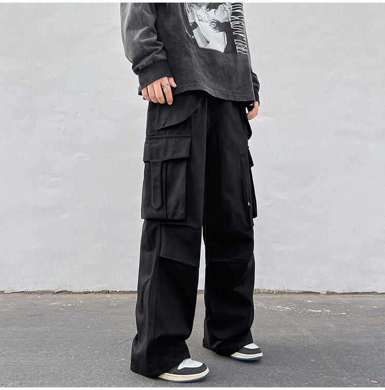 Lucano® | Vintage Cargo Wide Pants