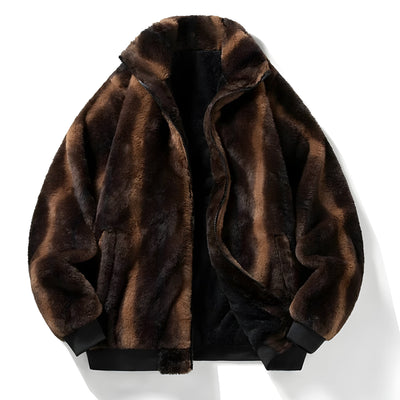 Gilead | Fashionable retro faux fur jacket