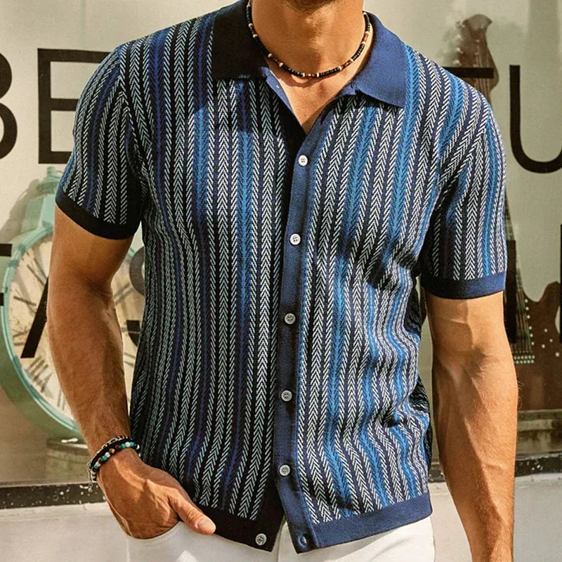 Fleming® | Buttoned Shirt Herringbone