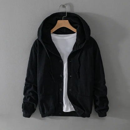Ezra® | Linen Hoodie
