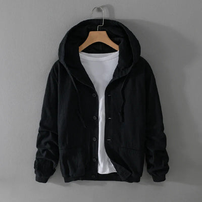 Ezra® | Linen Hoodie