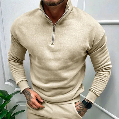 Chauncey® | Knitted Half Zip Sweater