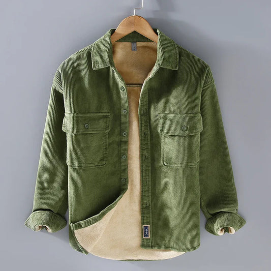 Alex® | Velvet Jacket With Fleece