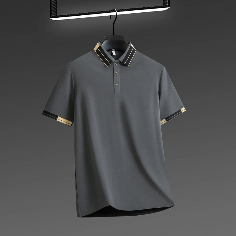 Innis | Polo shirt with contrasting finishes