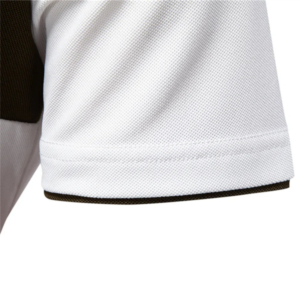 Aarón® | Men'S Polo With Color Block